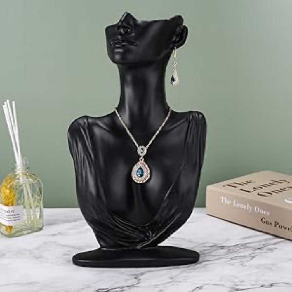 Mannequin for Jewelry Making, Pierced Ear for Earring Display, Necklace Display